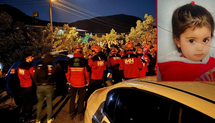 Kaybolan 2 yaşındaki çocuk, 8 saat sonra bulundu