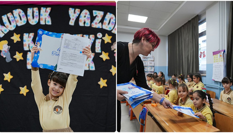 Öğrenciler yarıyıl tatiline başladı, karneler dağıtıldı