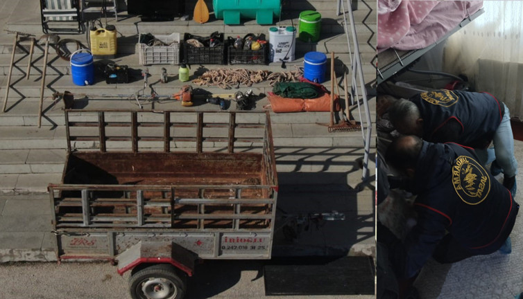 Isparta’daki hırsızlık olayı çözüldü! Baba ve oğlu gözaltına alındı