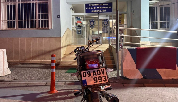 Trafiği tehlikeye sokan motosikletliye 67 bin lira ceza