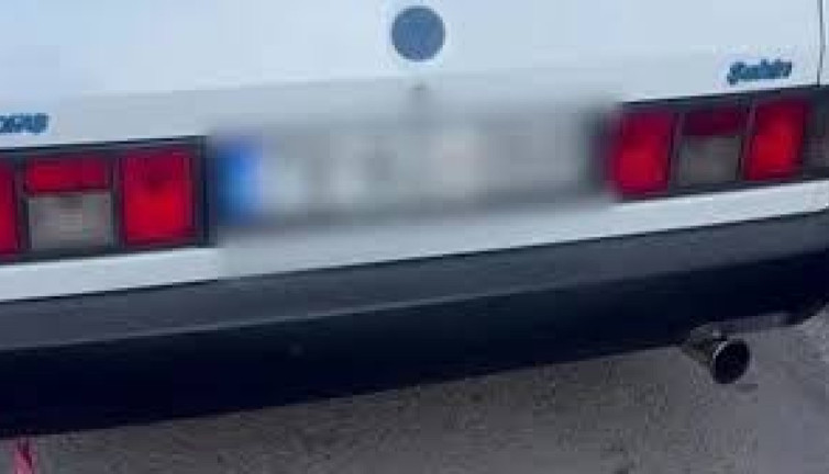 Abart egzoz bulunan araçlar trafikten men edildi