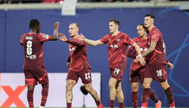 Leipzig, Şampiyonlar Ligi'ndeki ilk galibiyetini aldı