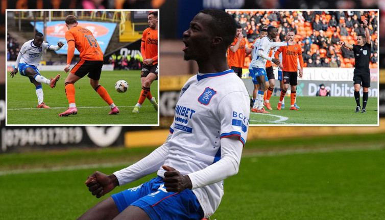 Rangers, Dundee United engelini rahat aştı