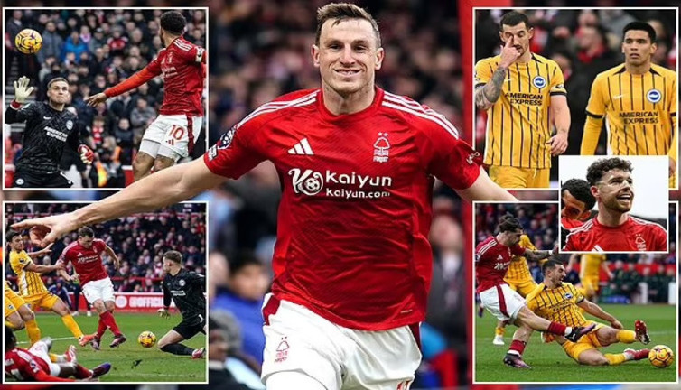 Premier Lig'de tarihi skor: Brighton ağır hezimete uğradı