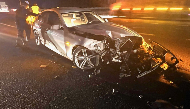 Belediye başkanı trafik kazası geçirdi