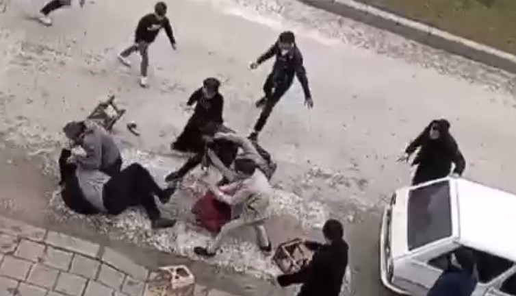 Güçlükle bastırıldı! Kız kaçırma kavgası kaldığı yerden devam etti: 9 gözaltı