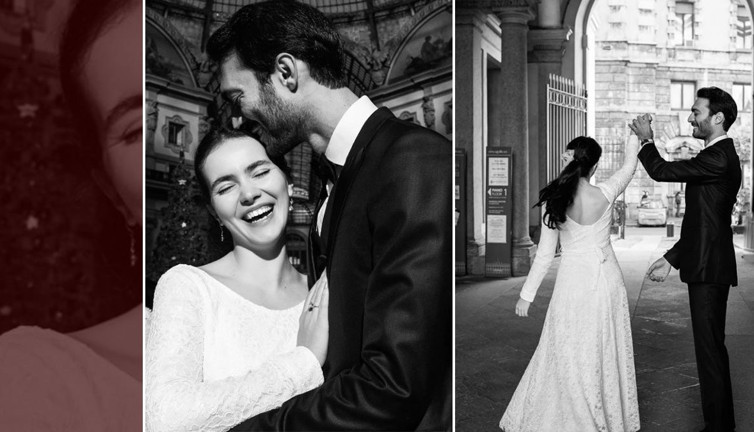 Ünlü oyuncu Almila Ada evlilik yolunda ilk adımı attı