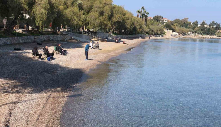 Datça'da güneşli pazar keyfi