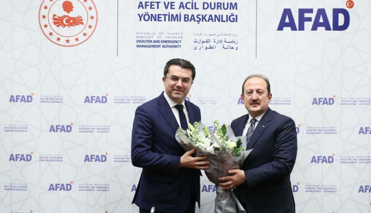 AFAD'ın yeni başkanı Ali Hamza Pehlivan göreve başladı