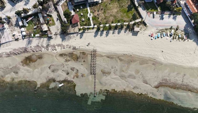 Bir ilde daha deniz suyu çekildi