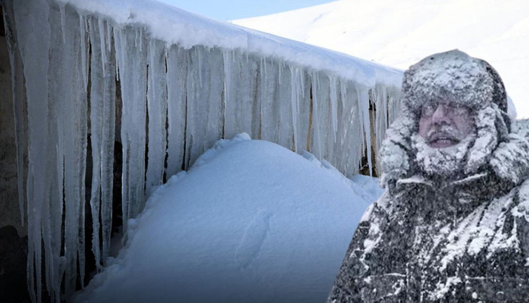 Türkiye'nin buz tutan şehri! Termometreler -30 dereceyi gördü