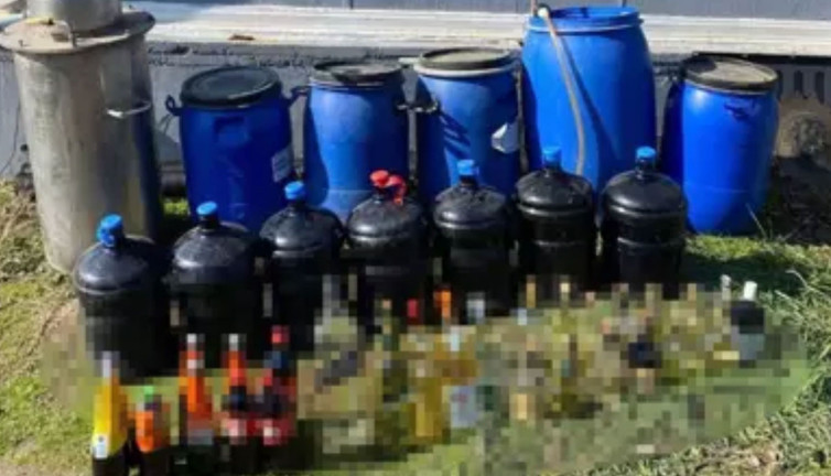 Tekirdağ’da 694 litre sahte içki ele geçirildi