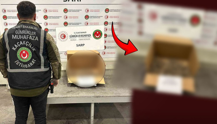 Gümrük ekiplerinden dev operasyon! 655 milyon TL değerinde