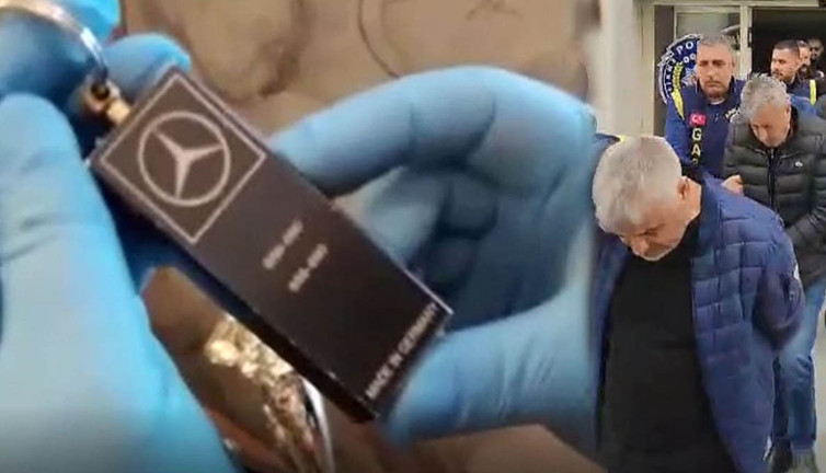 Şantaj ve tehditle 17 milyon liralık vurgun! Anahtar şeklinde suikast silah ele geçirildi