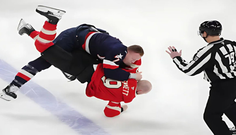 ABD-Kanada maçında yumruklar konuştu