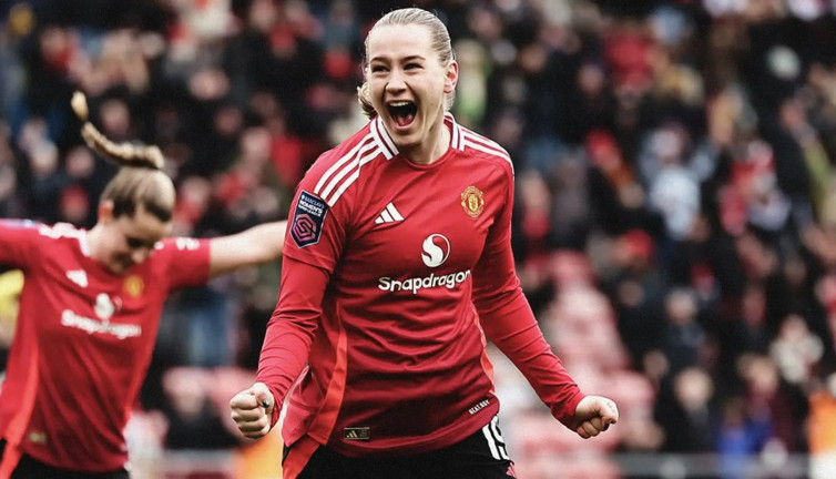 Manchester United, WSL'de üst üste 6. galibiyetini aldı