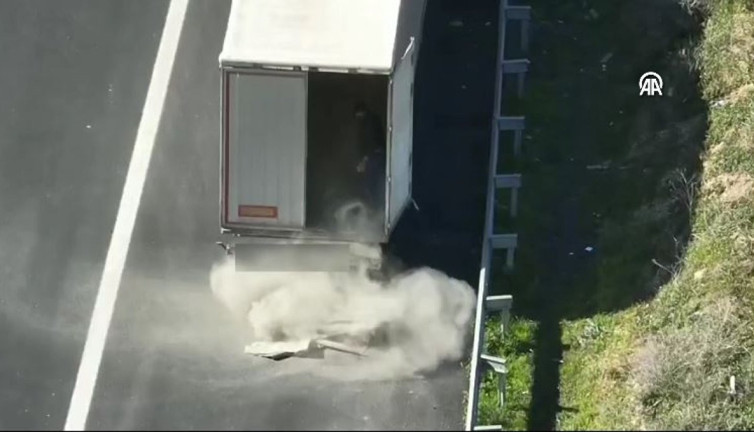 Moloz dökme pahalıya patladı! Hem ceza yedi, hem de trafikten men edildi