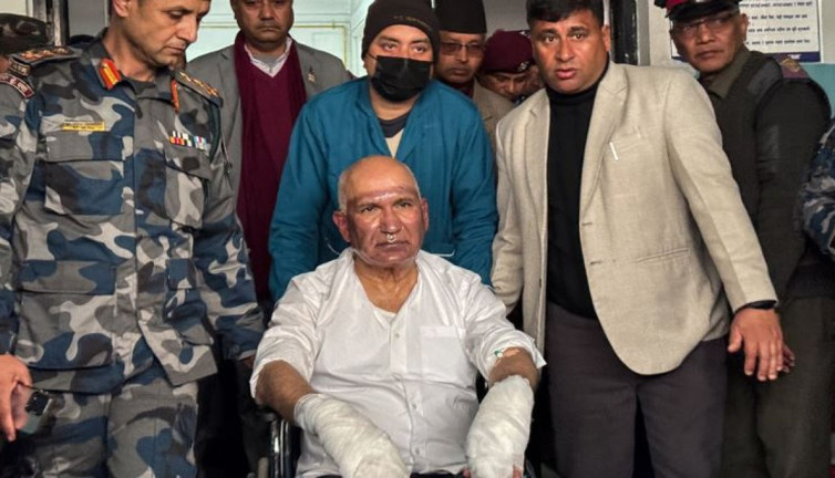 Balonlar alev topuna döndü başkan ile yardımcısı yandı. 1 kişi tutuklandı