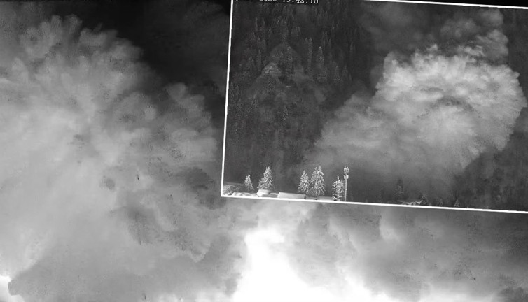 Dünyaca ünlü Ayder Yaylası'nda çığ düştü! Korku dolu anlar kameraya yansıdı