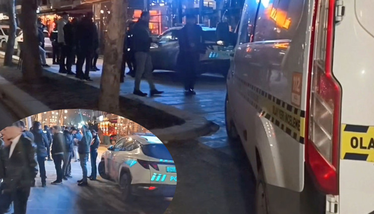 Restoranda buluşan 2 arkadaşa silahlı saldırı: 1 ölü