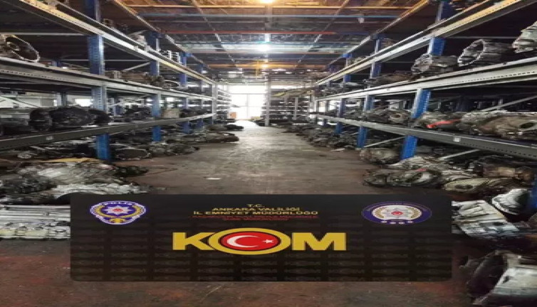Tam 80 milyon lira değerinde... Ankara merkezli 3 ilde geniş çaplı operasyon