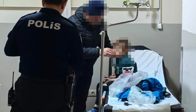 Bursa'da maraş otunu çiğneyen çocuk hastanelik oldu