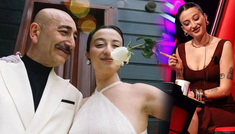 O Ses Türkiye jürisi Melike Şahin'in eşi bakın kim çıktı! Yaş farkı dikkat çekmişti