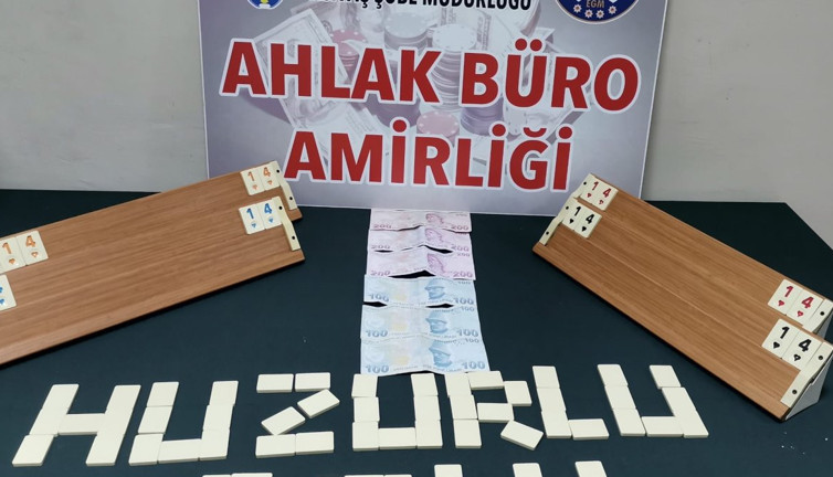 Bolu'da dernek lokaline kumar baskını