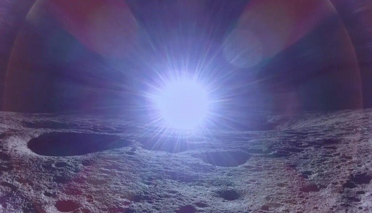 Ay'da gün doğumu kayda alındı! Muhteşem görüntüler