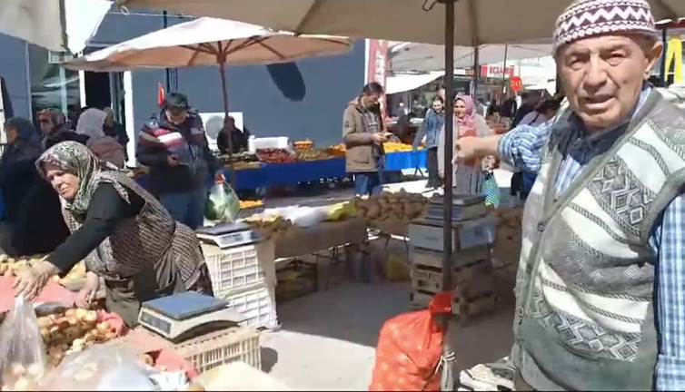 Denizlili pazarcı sitem etti: Fiyatını söylerken gerçekten utanıyorum!