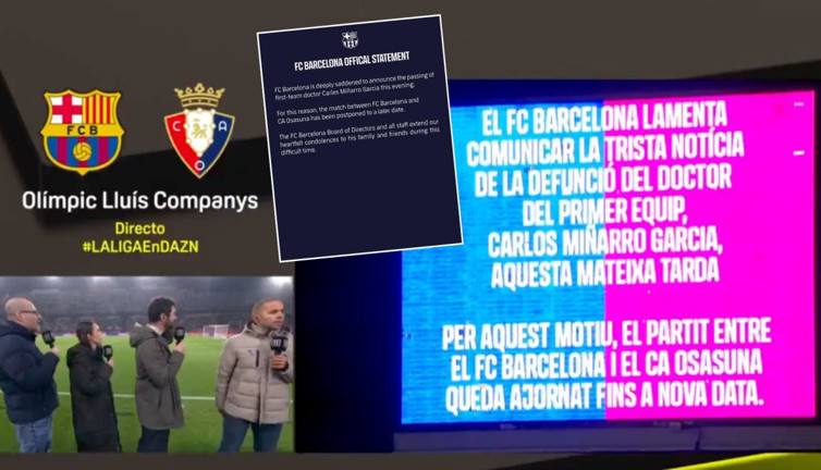 Barcelona - Osasuna maçı iptal edildi: Açıklamalar peşi sıra geldi