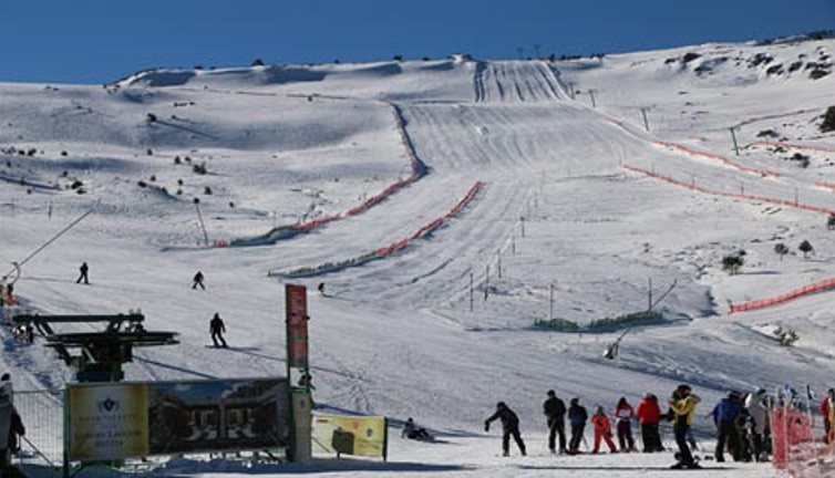 Facianın yaşandığı Kartalkaya’da kayak sezonu kapandı