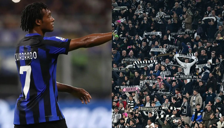 Juventus taraftarlarından Cuadrado'ya sert tepki