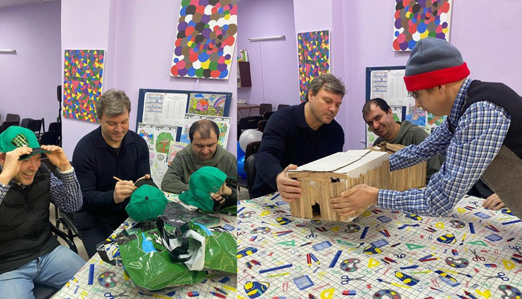 Ertuğrul Sağlam özel bireylerle buluştu