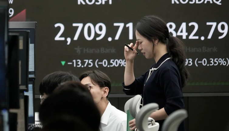 Güney Kore Borsası'nda dalgalı seyir
