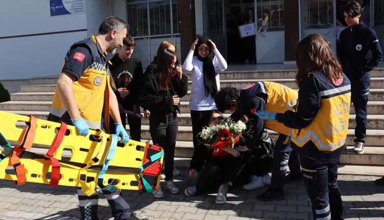 İhbara giden sağlık görevlileri şoke uğradı