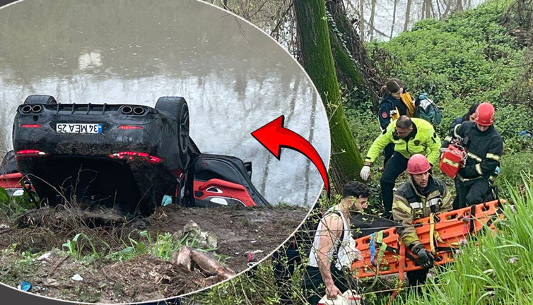 Kocaeli'de korkunç kaza! 10 metreden dereye uçtu: 28 yaşındaki sürücü boğularak öldü