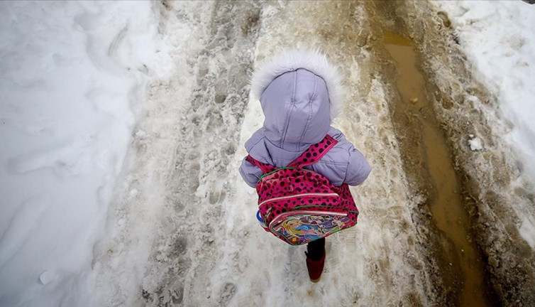 Yozgat'ta eğitime 'kar' engeli
