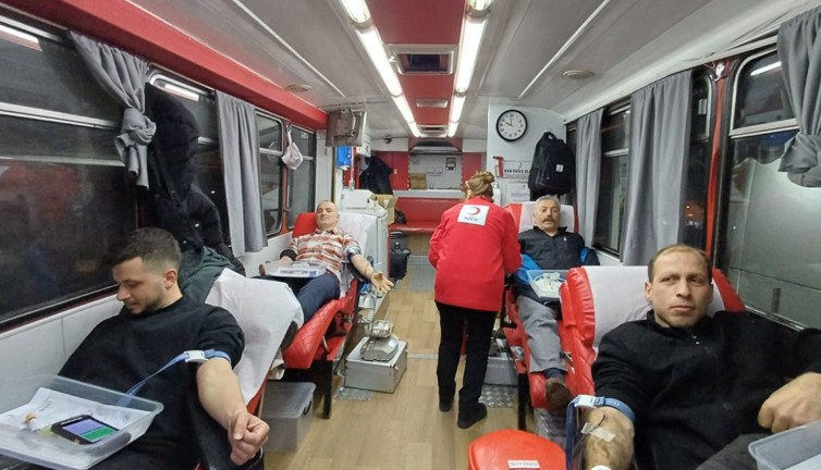 Trabzon'da formalı kan bağışı