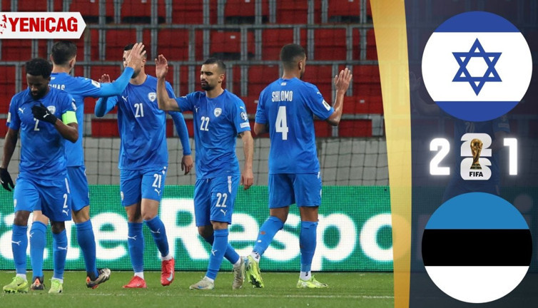 İsrail, Estonya'yı yendi