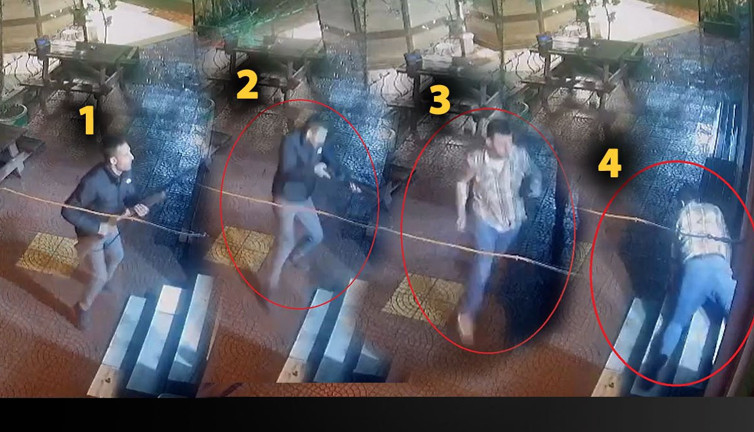 Kahvehanede dehşet! Husumetlisine tüfekle kurşun yağdırdı: Cinayet kamerada