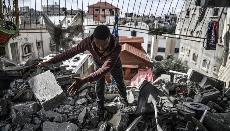 İsrail kana doymuyor! Gazze'ye yeni hava saldırısı