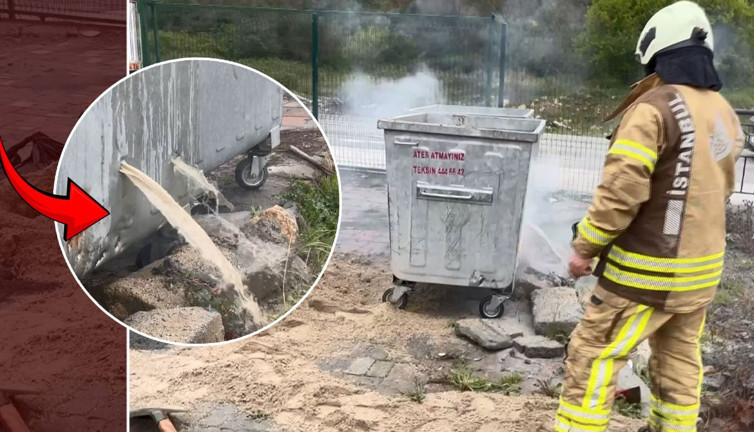 İstanbul'da ekipler alarma geçti: Ateş olmayan yerden dumanlar yükseldi...