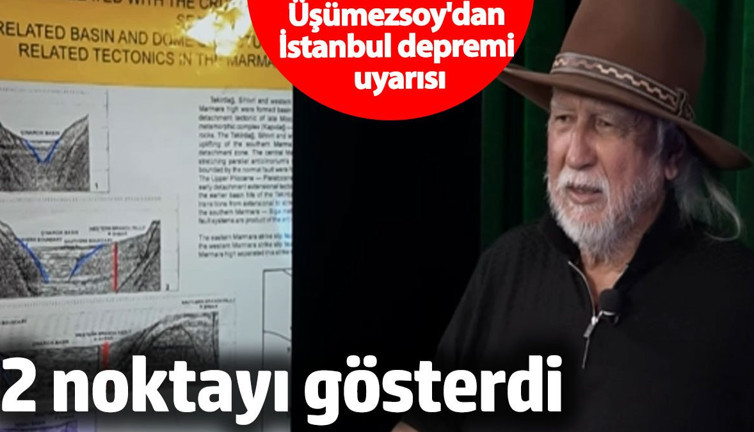 İstanbul'da 6.5 büyüklüğünde deprem uyarısı! Şener Üşümezsoy 2 noktayı gösterdi