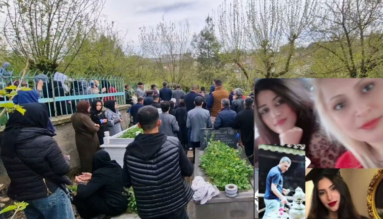 Karabük'te TIR kazasında hayatını kaybeden aile Diyarbakır'da son yolculuğuna uğurlandı