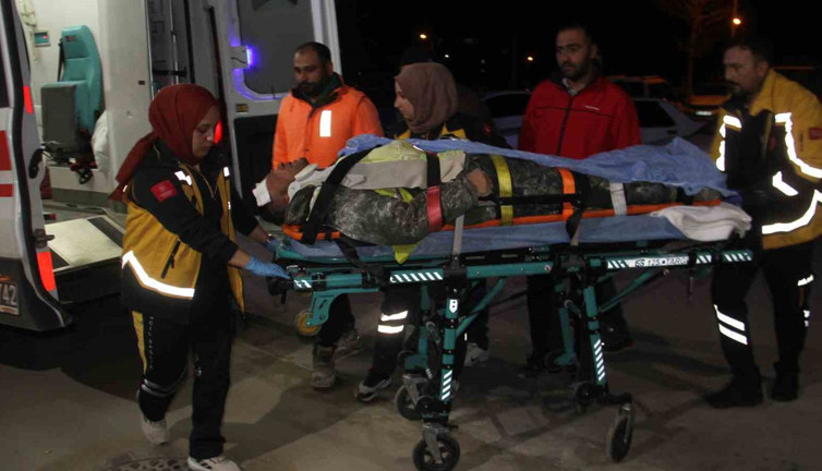 Konya’da mermer ocağında iş kazası! Başına taş parçası isabet etti