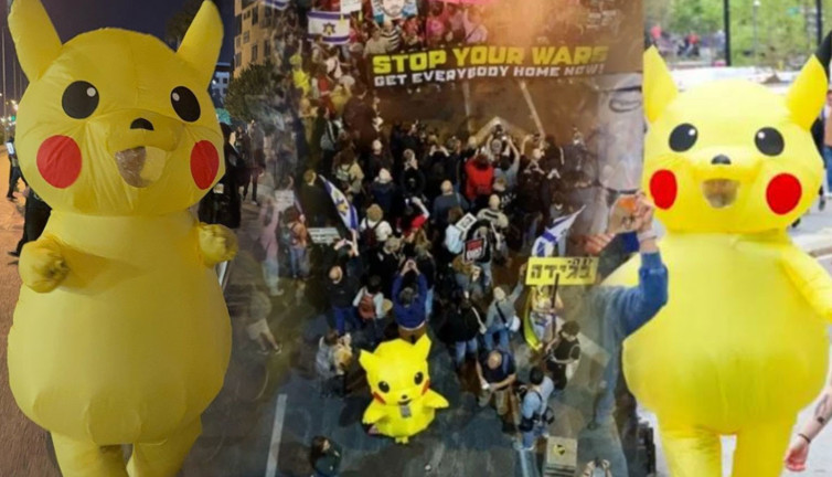 Pikachu durmak bilmiyor, diyar diyar geziyor! Türk bayrağı dikkat çekti
