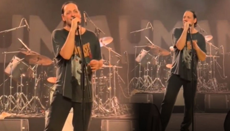 Duman'ın solisti Kaan Tangöze'nin sözleri konsere damga vurdu! Saddam'ın Irak'ı mı? Esad'ın Suriye'si mi?