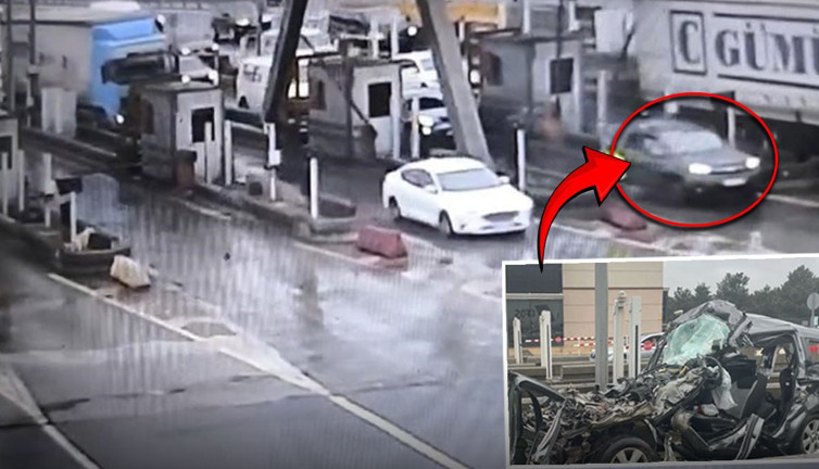 Aynı gişelerde ikinci ölümcül kaza! Yeni görüntülere ulaşıldı