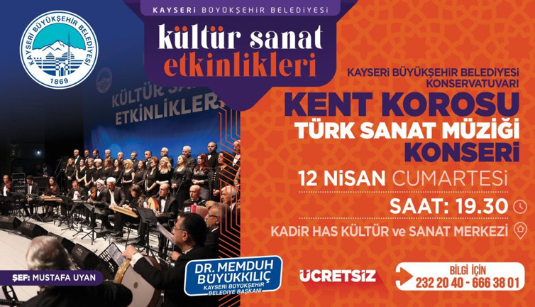 Kayseri’de müzik ve eğlence dolu hafta sonu